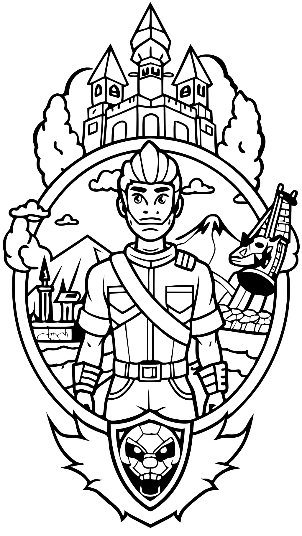 fortnite coloring pages